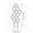 01-1, variant on 6 Pack Small Plant Trellis, 12 Inch Plastic Climbing Vine Support, Compact Garden Stake for Balcony Planters