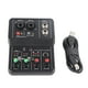 thumbnail image 3 of Mesa de sonido mezcladora de audio, mezcladora de audio de 2 canales, mezcladora de audio, consola de mezcla de sonido USB diseñada para precisión, 3 of 9