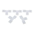 thumbnail image 1 of 5 adaptadores de conectores de clip de 4 pines sin soldadura para tiras de luces LED RGB 5050 de 10 mm (forma de T), 1 of 5