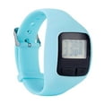 thumbnail image 2 of Reloj podómetro Strade Fareast Limited de pasos de silicona azul, 2 of 8