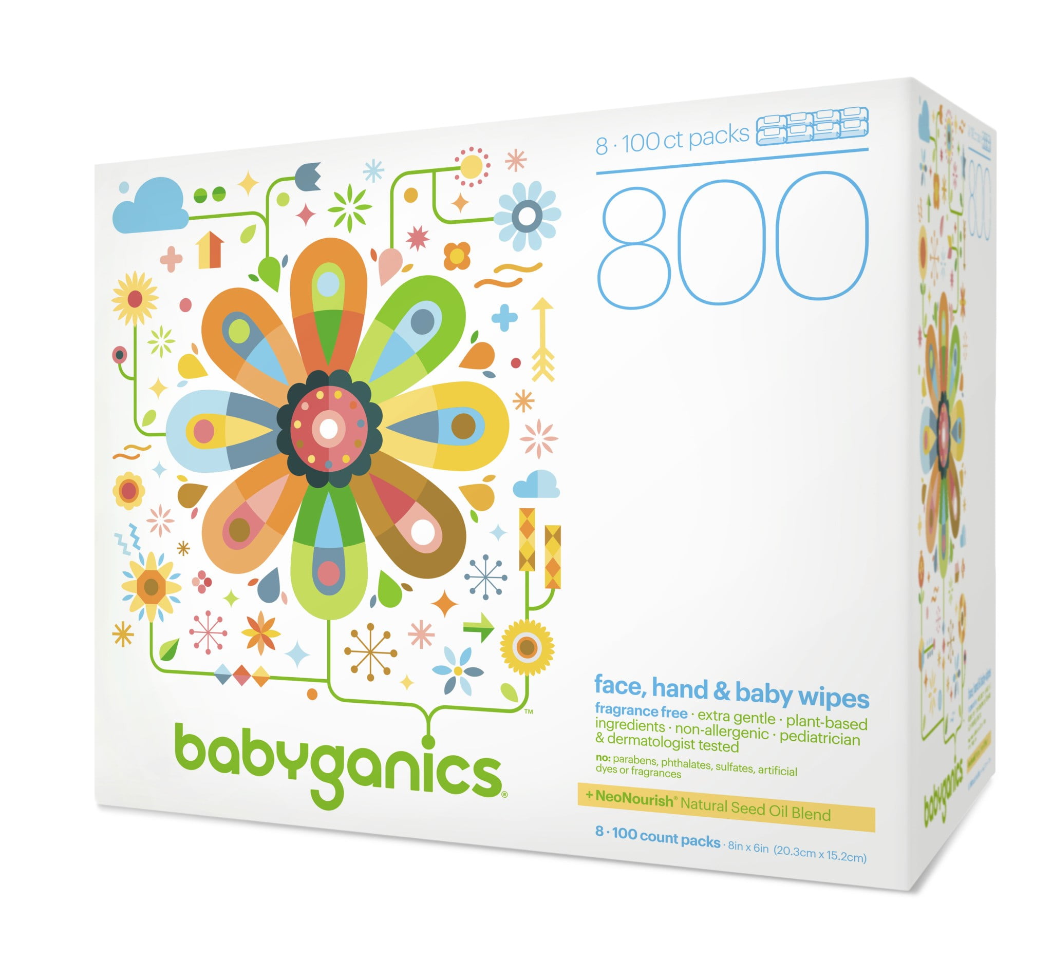 babyganics wipes 800