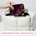 thumbnail image 6 of Thanksgiving Grapes Velvet Portable Earring Organizer with Removable Compartment - Gift Jewelry Box/Jewelry Boxes - Jewelry Display, 6 of 7