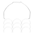 thumbnail image 1 of MOVTOTOP 10pcs Metal Bucket Handle Replacements Handle Sturdy Grip For Household Pails Water Pail Grips Replacement Bucket Handles, 1 of 8