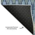 thumbnail image 7 of Dalyn Rugs Premium Machine Washable Mayfield AMF860 Denim 9' x 12' Rug, 7 of 7