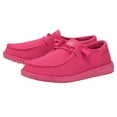 thumbnail image 2 of HEYDUDE Women Wendy Funk Mono Moccasins Electric Pink, 6, 2 of 6