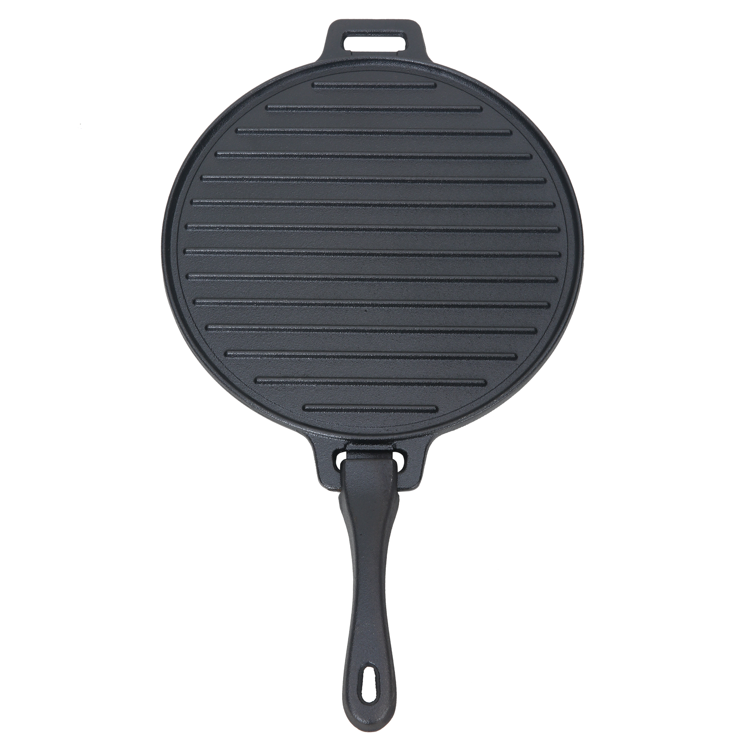 Set de 4 piezas de sartén y plancha de hierro fundido pre-sazonado 3