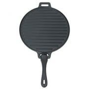 Ozark Trail 4-Piece Pre-Seasoned Cast Iron Skillet and Griddle Set