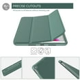 thumbnail image 4 of Suritch for iPad 9th/ 8th/ 7th Generation Case 10.2 Inch with Screen Protector and Pencil Holder, Magnetic Trifold Stand, Auto Sleep/Wake Cover, Green, 4 of 7