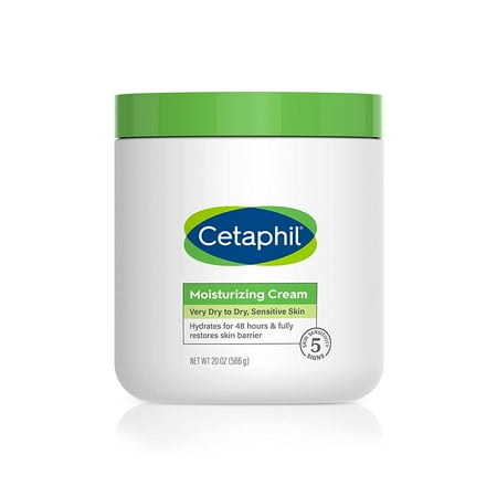 Body Moisturizer by CETAPHIL Hydrating Moisturizing Cream for Dry to Very Dry Sensitive Skin NEW 20 oz Fragrance Free Non-Comedogenic Non-Greasy