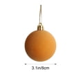thumbnail image 3 of TMOYZQ 10 PCS Christmas Balls Bulk Shatterproof Plastic Christmas Tree Decorations for Decorative Hanging Baubles 3.1in, 3 of 5