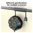 thumbnail image 5 of USB 2.0 Hub High Speed Multi Ports Splitter Adapter, Multiple Expander for Laptop PC Computer, 5 of 5