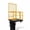 Black+Yellow A, variant on MROOBEST Heavy Duty Forklift Safety Cage Man Basket-lbs Capacity-Collapsible Orange