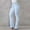*Light Blue, variant on Women's High Waist Stretchy Jeggings Jeans,Slim Fit Leg Pull on Denim Pant Red,Womens Plus XXL