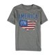 thumbnail image 2 of Camiseta gráfica Aeropostale America 1776 para hombre gris grande, 2 of 2