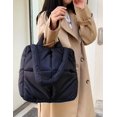 thumbnail image 2 of Kukuzhu Puffer Tote Bag for Women Quilted Lightweight Hobo Crossbody Shoulder Bag Soft Padded Shoulder Handbag Purse 2023, 2 of 8