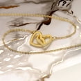 thumbnail image 2 of To My Granddaughter - Graduation Necklace, Interlocking Hearts Necklace, Gift Box Included, 2 of 5
