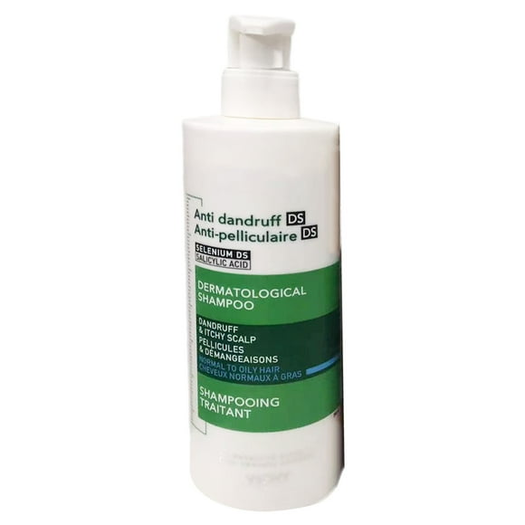 Clearance Vichy Shampoo, Fenull Anti Shampoo Flaky and Recurring and Itchy Scalp Color Shampoo with 2X Less Breakage Suitable for All Hair Types (390Ml/13.18Oz)