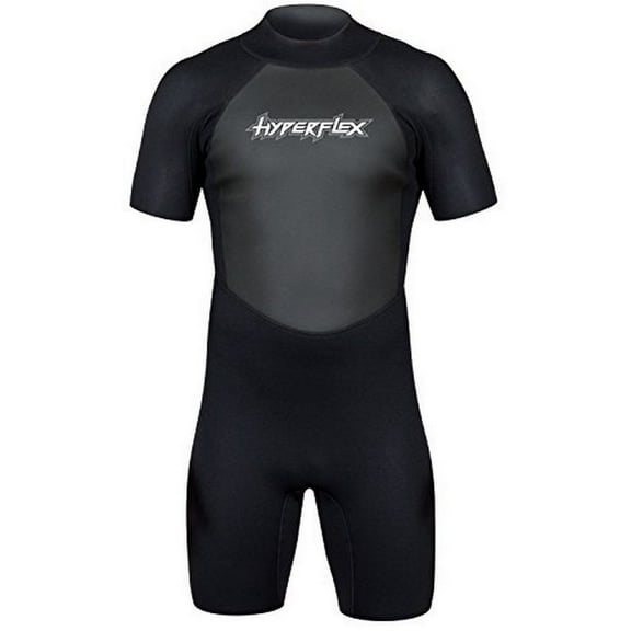 Hyperflex Unisex Access 2mm Spring Wetsuit, Kids, Black/Grey, 10