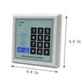 thumbnail image 2 of Door Access Control Keypad,Proximity Id Card Access Control System, Support 1000 Users Door Access Control,Stand Alone Keypad,For Entry Access Controller, 2 of 8