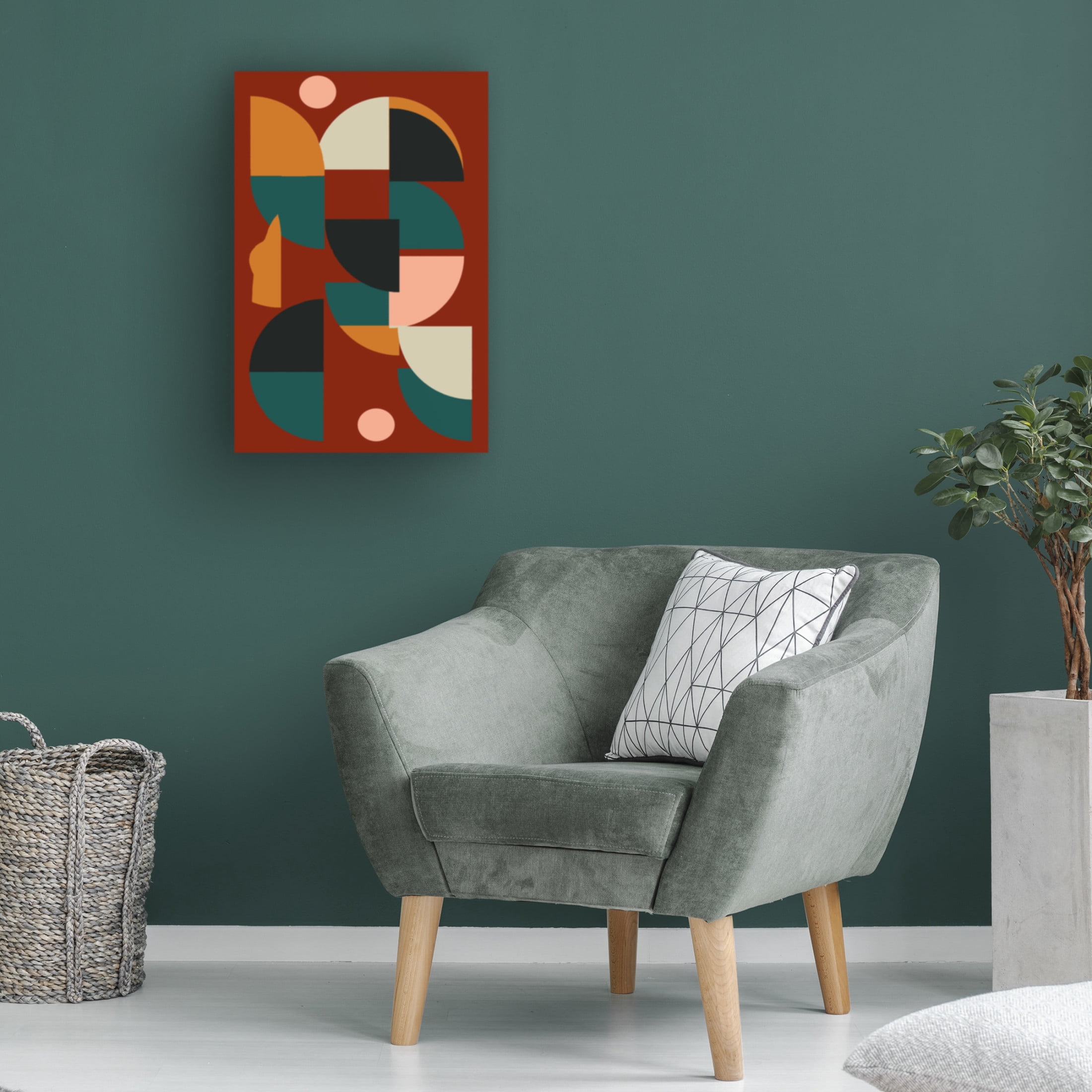 Trademark Fine Art Vision Studio Arches on Rust I Canvas Wall Art