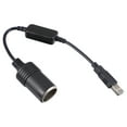 thumbnail image 1 of 5V USB to 12V Cigarette Lighter Socket Cigar Lighter Converter Accessory, 1 of 8