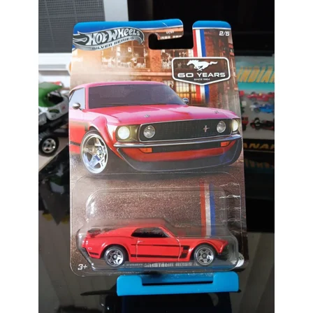 Hot Wheels 60 Years '69 Ford Mustang Boss 302 1:64 Diecast Thailand Orange...