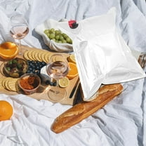 WHAMVOX Wine Bag Multi Beverage Storage For Travel Picnics 5Pcs 15.7X12.9X0.4In