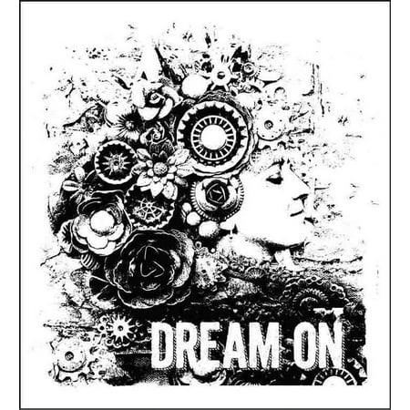 UPC: 0655350962142 | PRIMA MARKETING INC Wood Mounted Stamps-Dream On UPC 655350962142