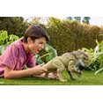 thumbnail image 3 of Jurassic World Rebirth Distortus Rex Action Figure, 22 Inch Rumble N Rampage Dinosaur Toy, 2 Attacks - Walmart Exclusive, 3 of 7