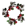 thumbnail image 2 of Anillo De Vela De Navidad, Decoración Artesanal Para Cumpleaños, Aniversarios De Puerta, Elegante D, 2 of 9