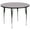Gray, variant on Flash Furniture Wren 60'' Round Oak Thermal Laminate Activity Table - Standard Height Adjustable Legs