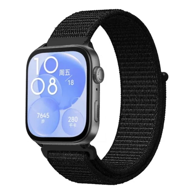 Correa Deportiva para Huawei Watch Fit 3 y 4, Nylon Transpirable