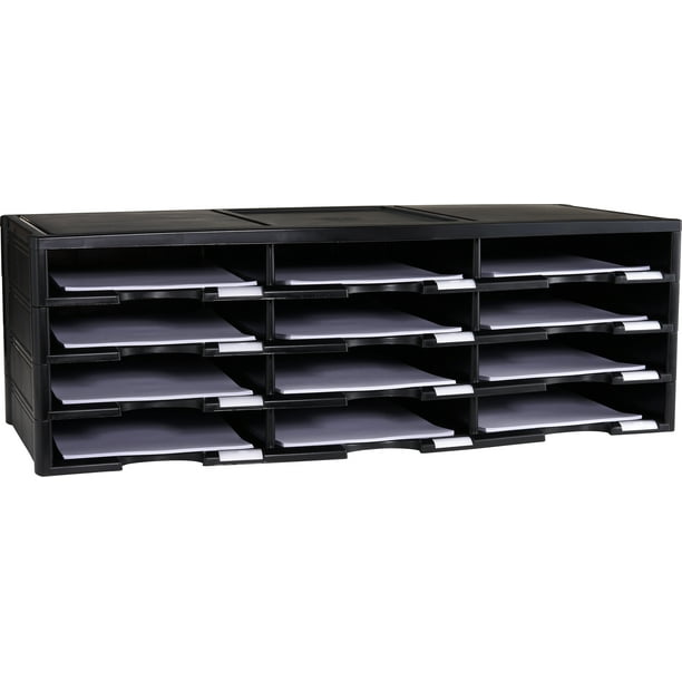 Storex Literature Organizer, Black, 1Count Walmart
