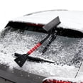 thumbnail image 2 of Cinvoph 26" Ergonomic Foam Grip Detachable Snow Brush & Ice Scraper Detachable Snow Removal Tool for Car Windshield, Cars Trucks SUVs, Durable Winter Vehicle Accessory, 2 of 4
