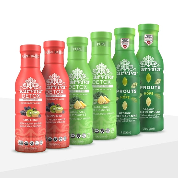Karviva Sprouts Juice, 12 Fl oz (6-Count)