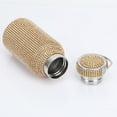 thumbnail image 4 of Visland Water Bottle Bling Rhinestone Stainless Steel Thermal Bottle Refillable Water Bottle Insulated Water Bottle Glitter Water Bottle for Women (Golden,500 ml), 4 of 8