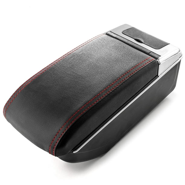 Car Armrest Center Console Box Storage Black Handrest Compatible with