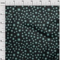 thumbnail image 2 of oneOone Viscose Chiffon Black Fabric Star Christmas Craft Projects Decor Fabric Printed By The Yard 42 Inch Wide, 2 of 4