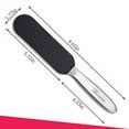 thumbnail image 3 of Homeve 2 Pieces Professional Pedicure Foot File - Reusable Stainless Steel Feet Rasp with 20 Replaceable Coarse-Fine Double Side Reusable Pads Cracked Skin Corns Callus Remover, 3 of 3