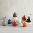 thumbnail image 2 of 47th & Main Rustic Ceramic Bud Vase, Small, Purple, 2 of 3