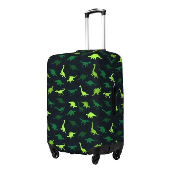 Rateoe Dinosaurs Printed Luggage Cover, Suitcase Protector Fits 18-32 Inch Luggage-Small