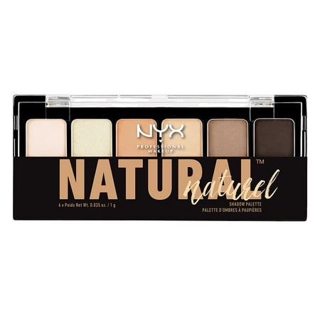 NYX Professional Makeup The Natural Shadow (Best Makeup Palettes For Dark Skin)