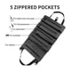 thumbnail image 2 of Organizador Estuche de herramientas portátil Estuche de bolsa de herramientas de lona para carpintero electricista (negro) Sywqhk Libre de BPA, 2 of 7
