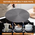 thumbnail image 4 of Heat Distribution Plate, Aluminum Gas Stove Heat Spreader, Quick Energy Saving for Defrosting Food, 4 of 7