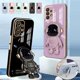 thumbnail image 2 of A 52s 53 Astronaut Holder Luxury Plating Case For Samsung Galaxy A52 A32 A53 A13 A23 A72 A12 A33 A73 4g 5g Silicone Stand Cover, 2 of 5