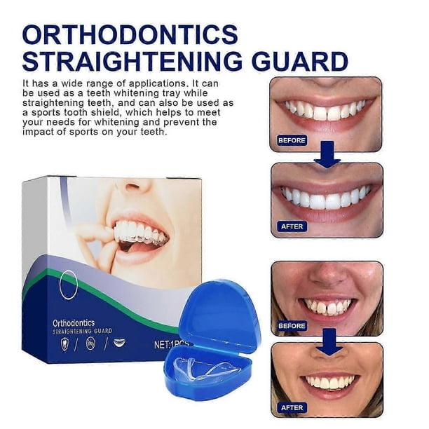 Mouth Guard for Grinding Teeth, Orthodontics Straightening Teeth Guard, Anti Grinding Dental Night Guards For Clenching Teeth