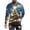 Blue#3, variant on Feancey Men's Santa Claus T Shirts Chistmas Ugly Graphic Tees for Men Long Sleeve Crewneck Pullover Tops Xmas Funny Print Slim Fit Tee Shirt Blue XXL