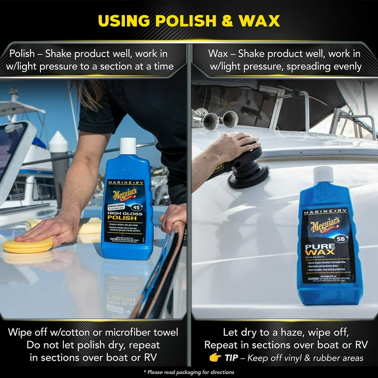 Basic RV Wash and Wax Bundle