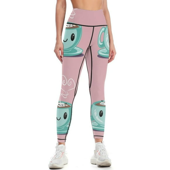 Happy Hot Chocolate Season! Leggings push up fitness harem pants sports for Womens Leggings