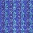 thumbnail image 1 of Ahgly Company Tapis d'Intérieur Lavable en Machine Carré Bleu Transitionnel, 8 Pieds Carré, 1 of 7